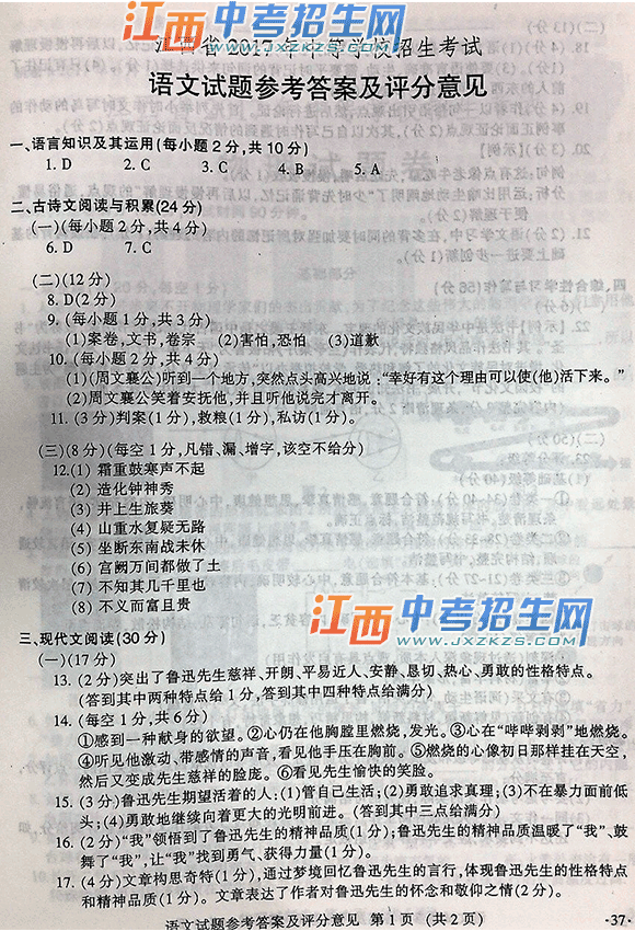 2017꽭ʡпͳĴ